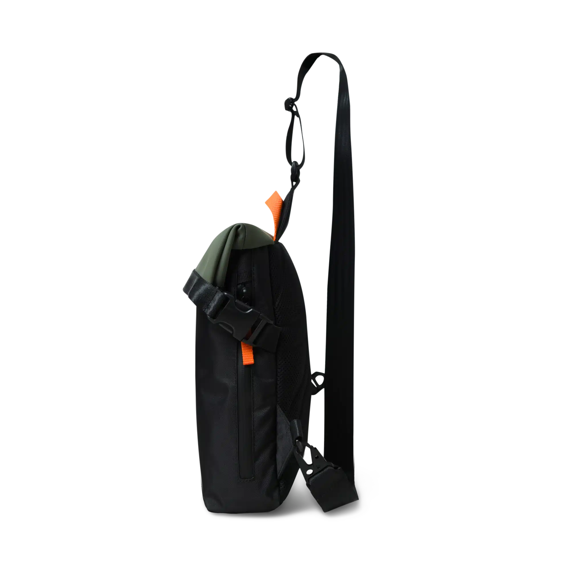 Crossbody Bag Alma - Schwarz/Oliv