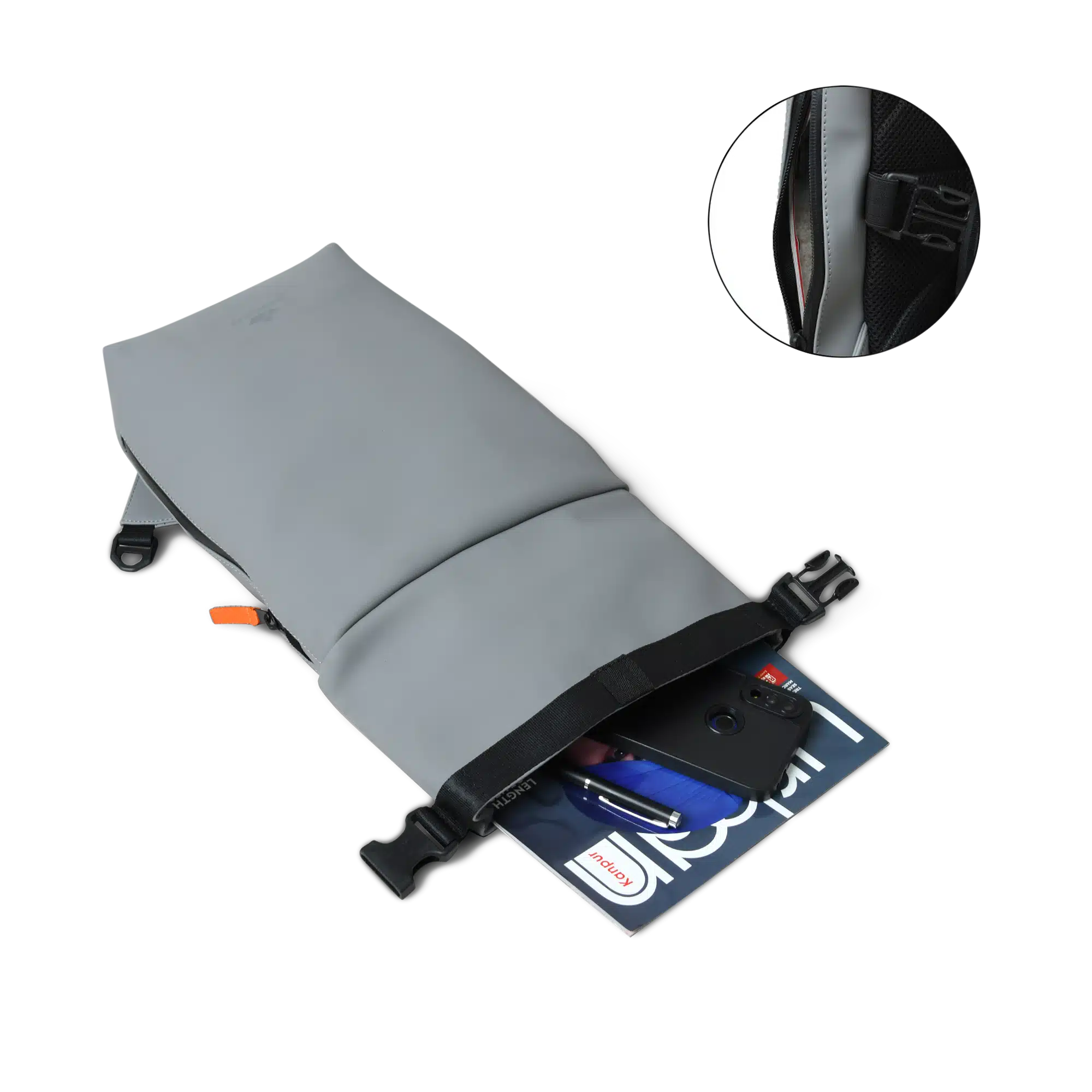 Alma Crossbody Bag - Grey