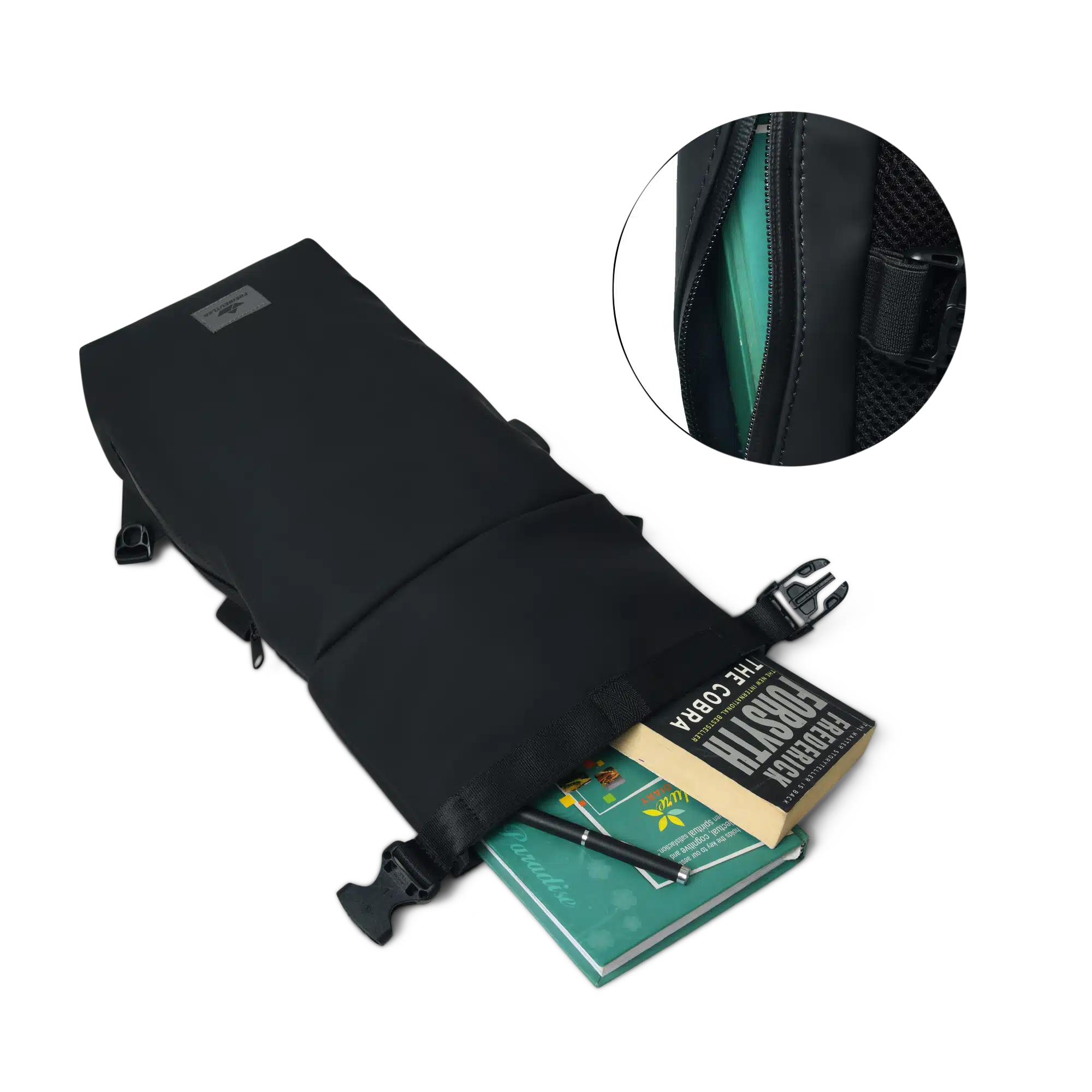 Crossbody Bag Alma - Mattschwarz