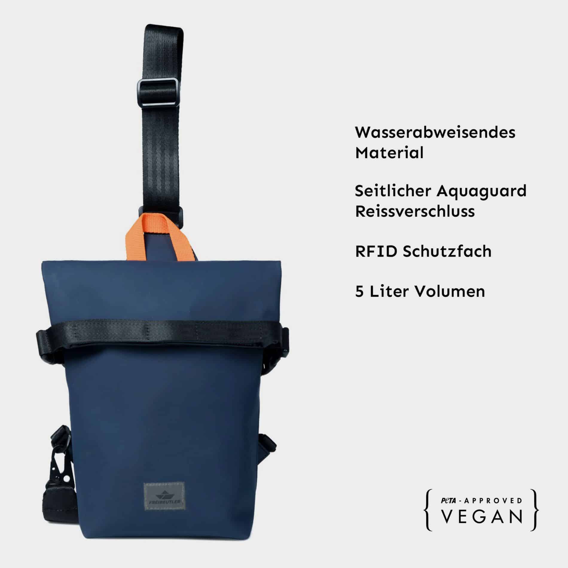 Crossbody Bag Alma in Dunkelblau