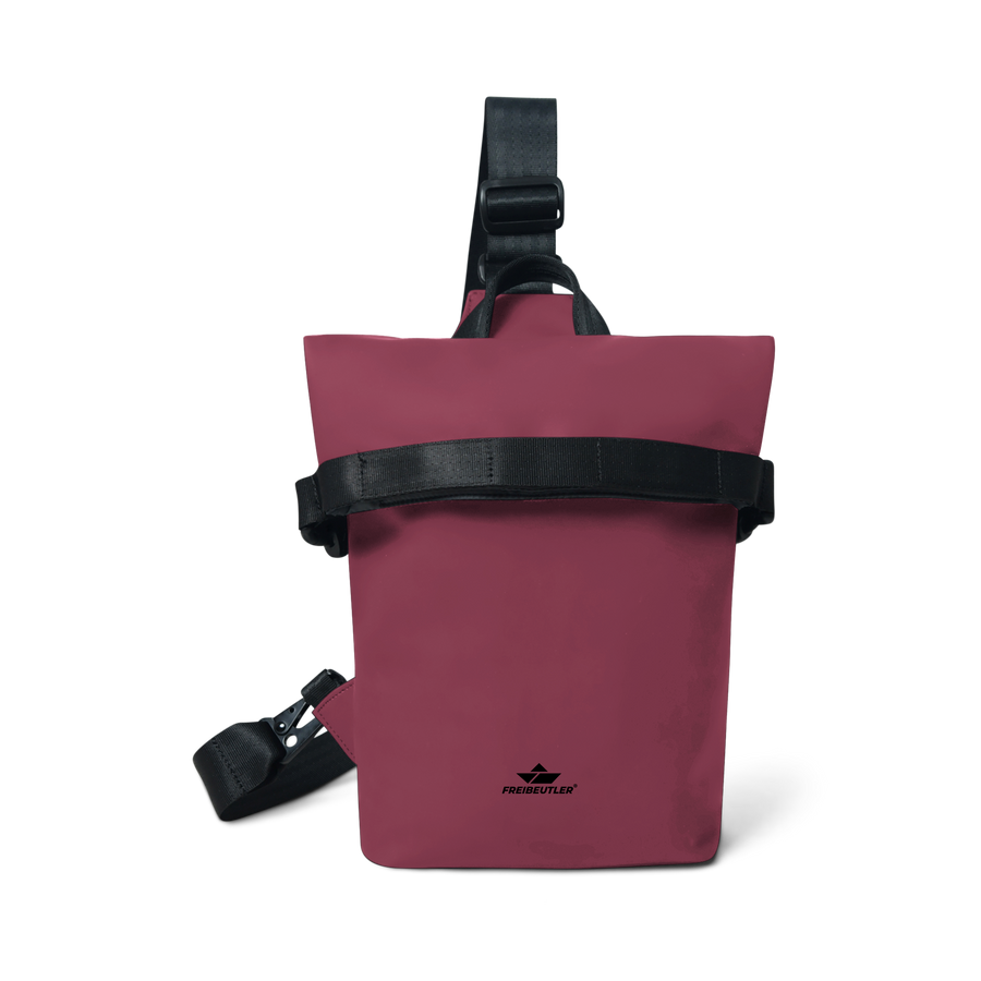 Crossbody Bag Alma in Rubinrot