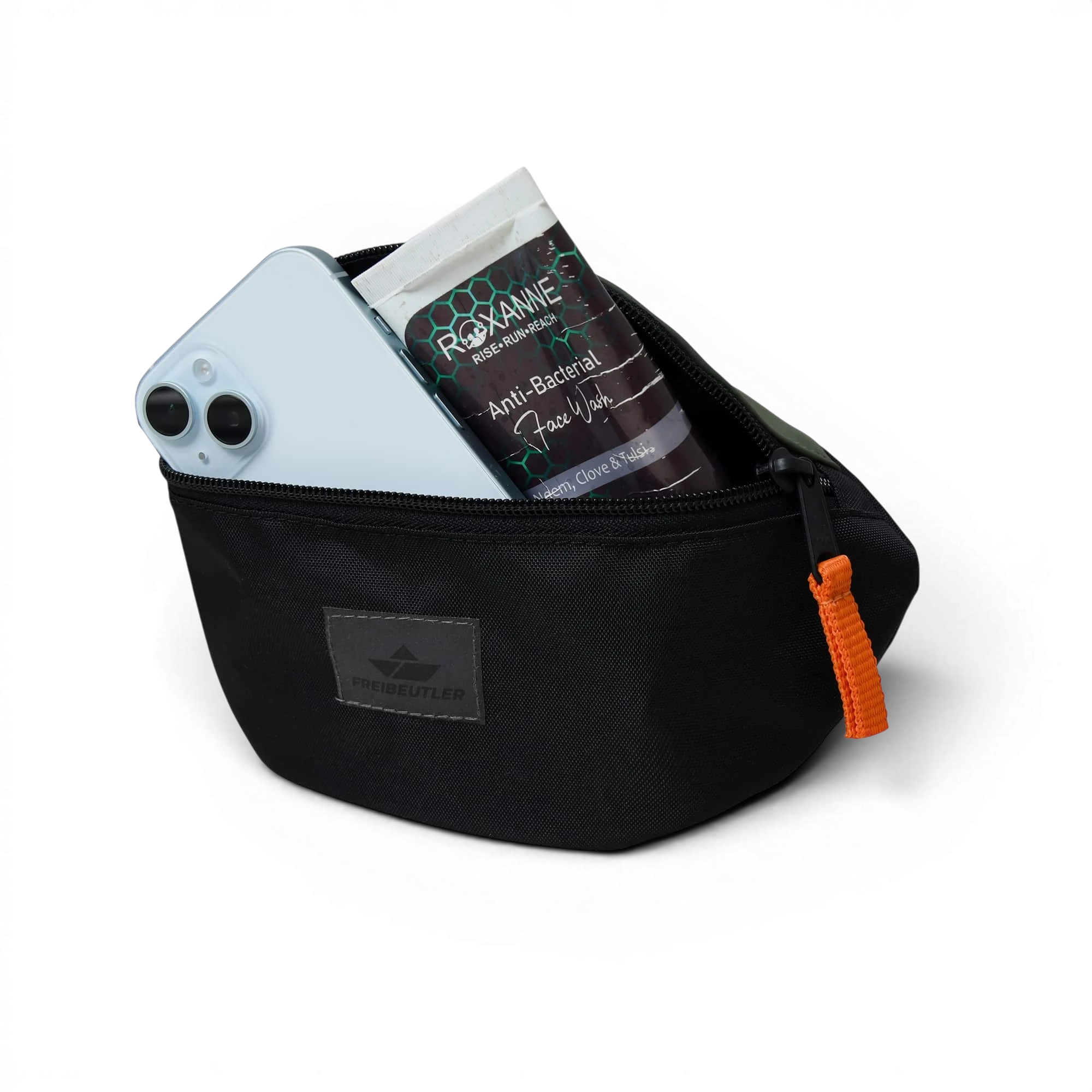 Hip Bag Fiete Oliv/Schwarz