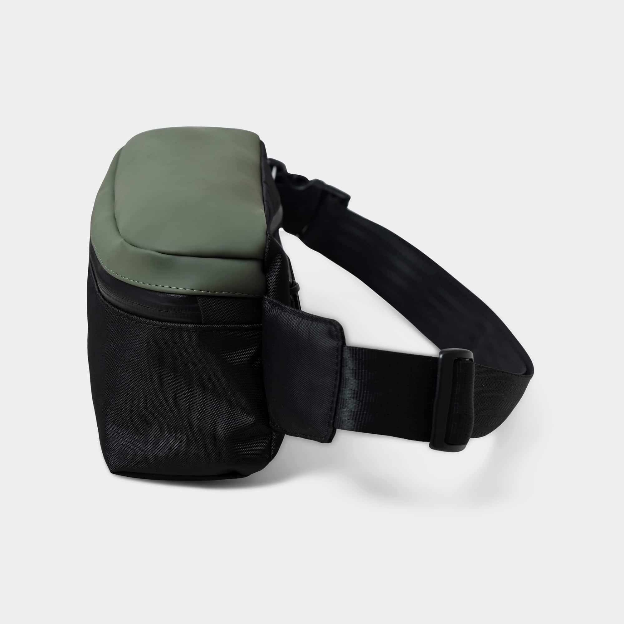 Hip Bag Fred in schwarz/oliv