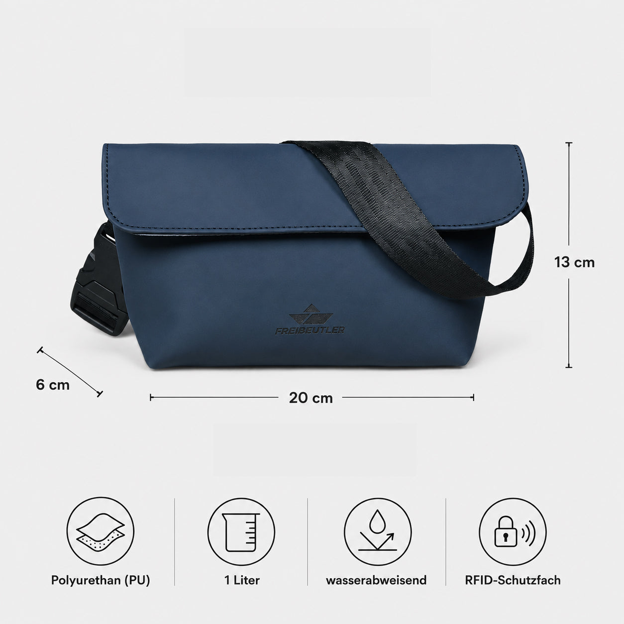 Hip Bag Levi - Dunkelblau